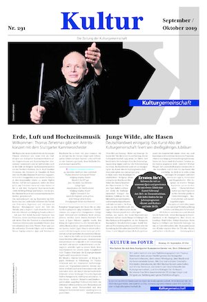 Ausgabe 291<br/>September/Oktober 2019